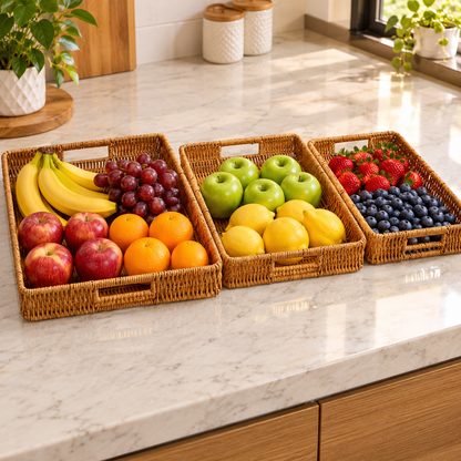 Multifunctional storage basket