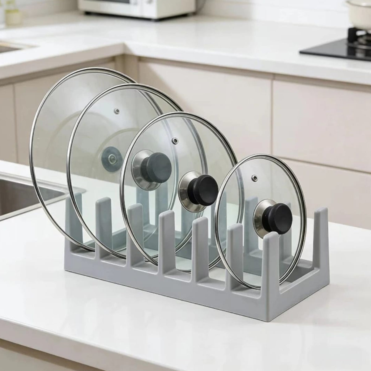 Multipurpose Lid and Plate Holder