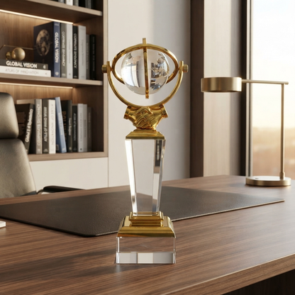 Gold Crystal Trophy Office Decor in Nairobi Gem Home 