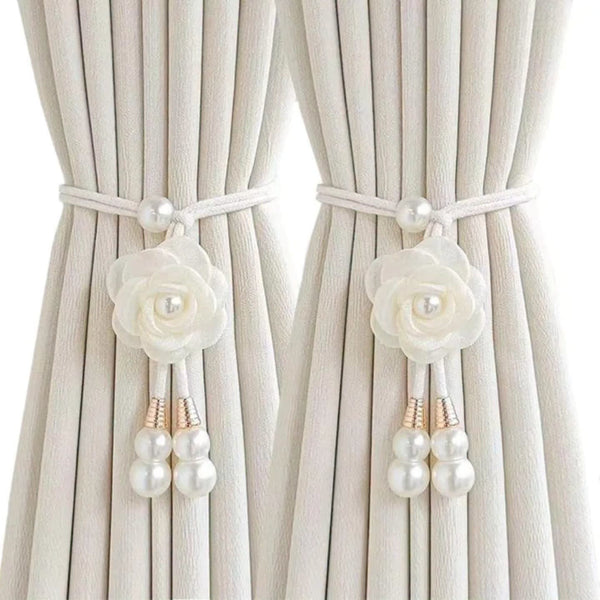 Floral Decorative Curtain Holder Tieback