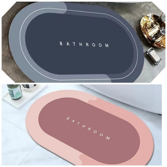 Antislip bathroom mat