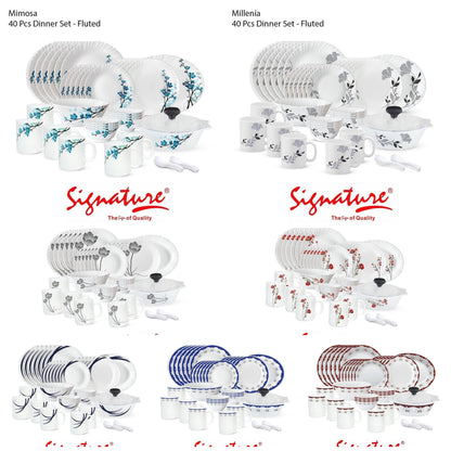 Signature dinner sets 40pc