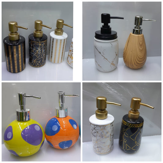 Hand wash/liquid ceramic soap dispensers-999/- each