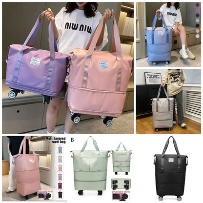 Expandable Travel bag with wheels