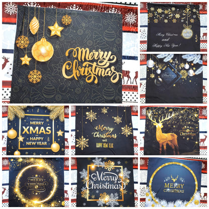 Christmas themed home decor cushion cover Christmas throw cases -2pc