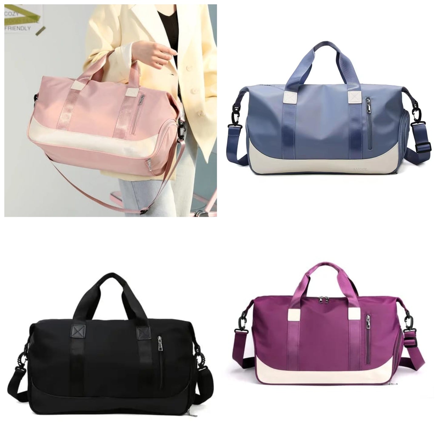 Travel gym bags
