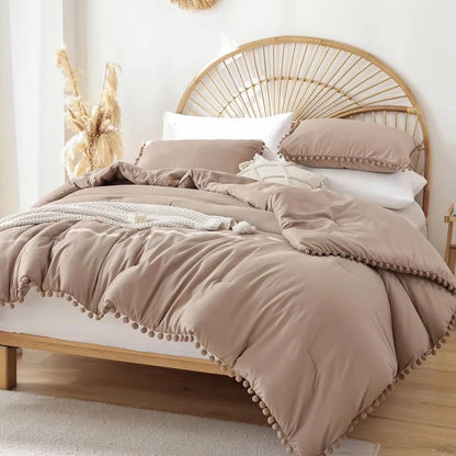 Pom Pom Duvet Cover Set - 6x6 / 6x7