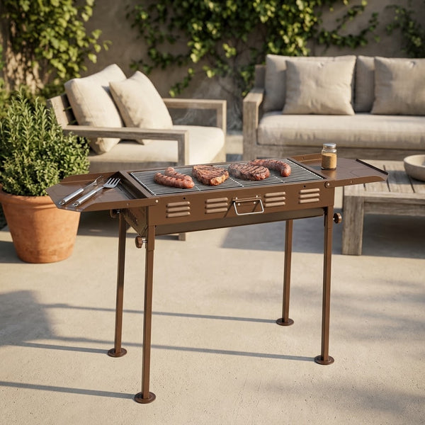 Portable Folding Charcoal BBQ Grill