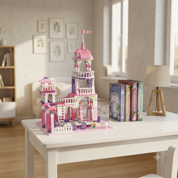 Princess Castle Building Lego Set