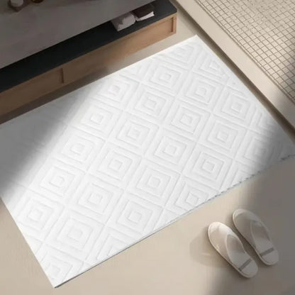 Pure Cotton Bathroom Mat 50cm x 80cm
