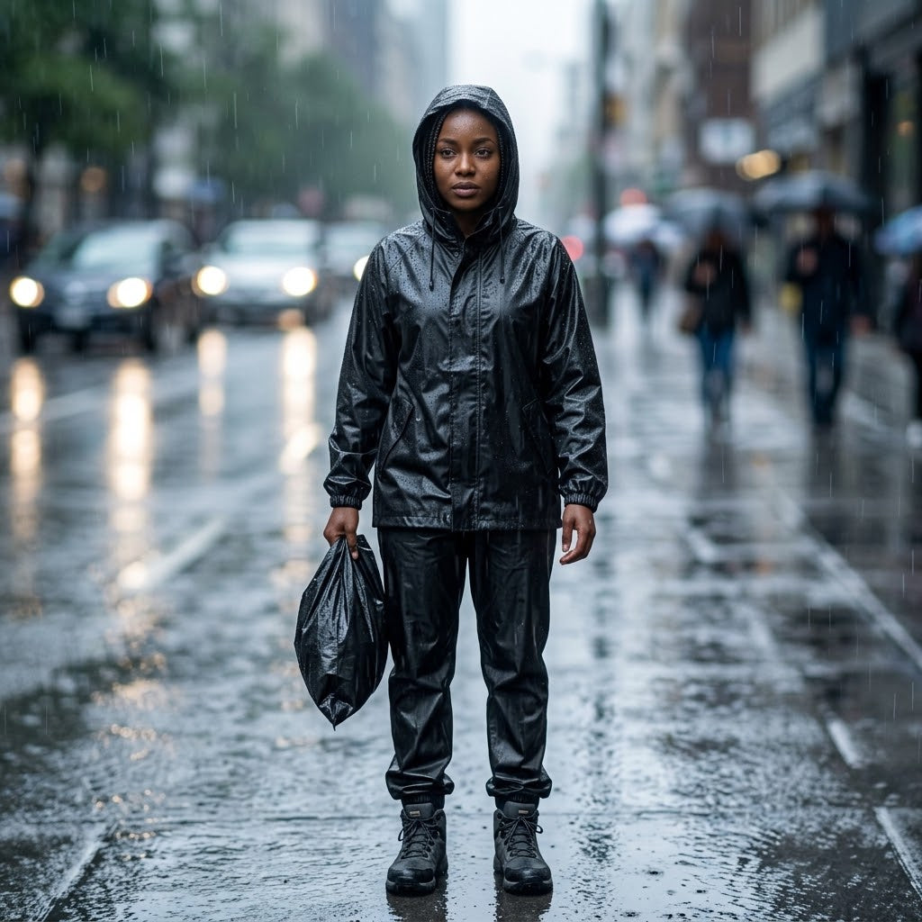 2Pc Rain Coat Trouser Set in Nairobi Gem Home 