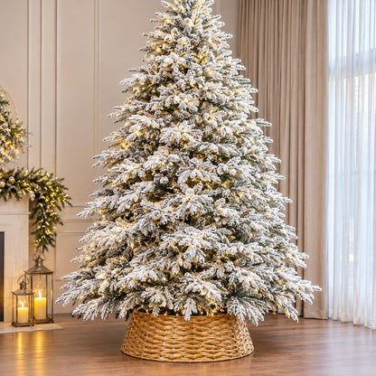 Rattan Christmas Tree Skirt