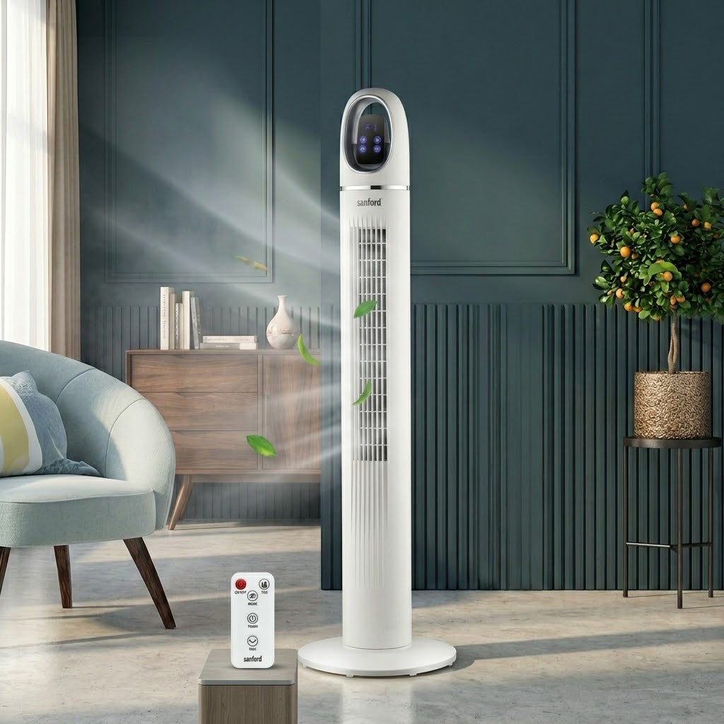 Sanford 45 Inch Tower Standing Fan SF6701TRF in Nairobi Gem Home Accessories 
