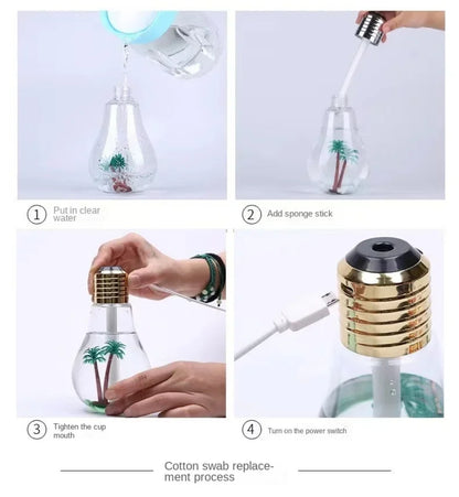 Bulb humidifier