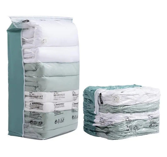Compression seal bags