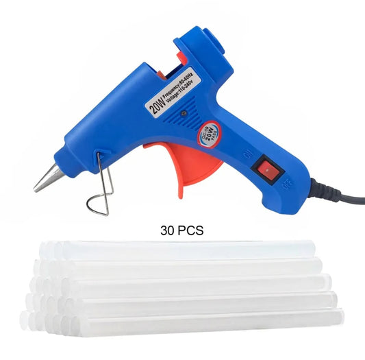 DIY glue gun with 10 free glue sticks