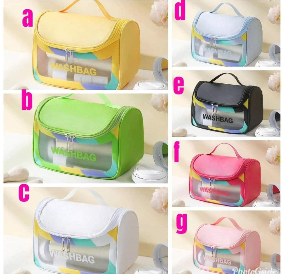 Transparent Washbag/Cosmetic Bag