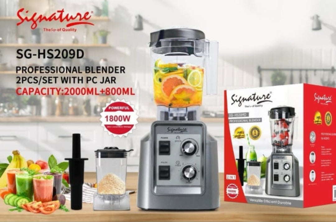 Signature commercial blender