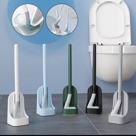 Toilet cleaning brush