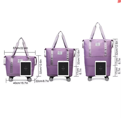Expandable Travel bag with wheels