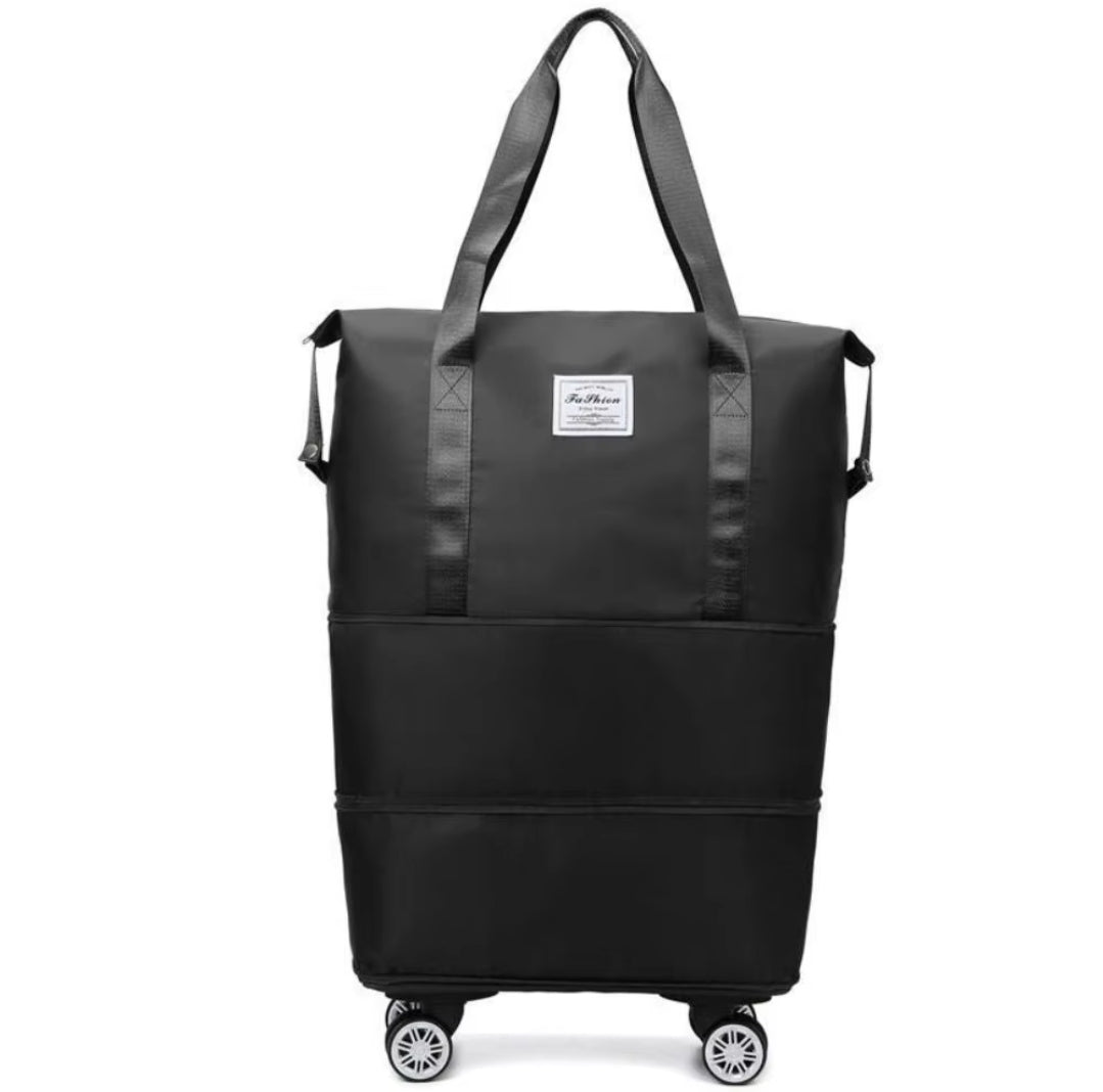 Expandable Travel bag with wheels BlackNov