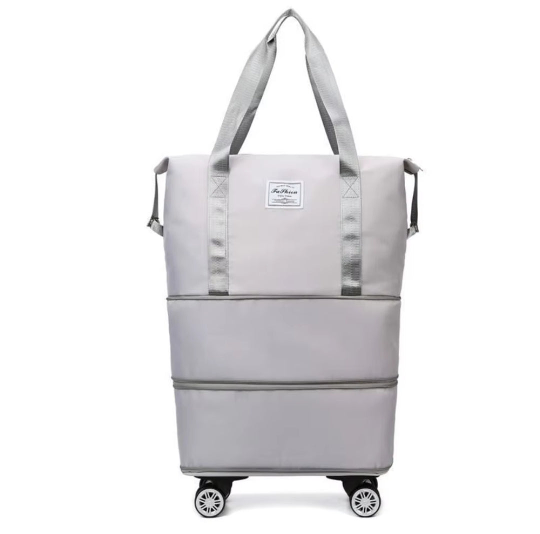 Expandable Travel bag with wheels BlackNov