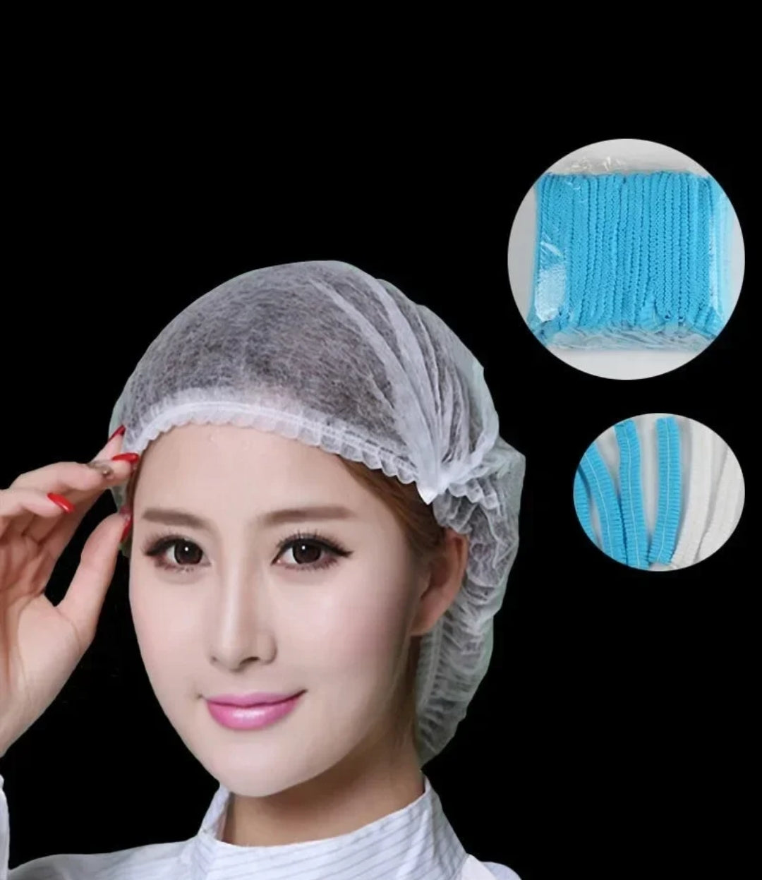 Disposable hair net 100pc