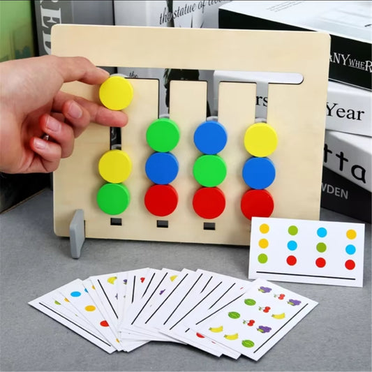 Learning wooden puzzle toy