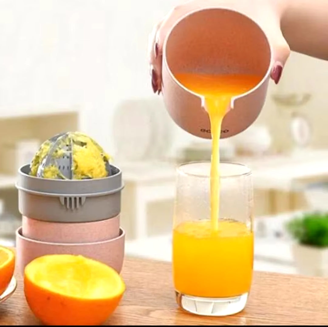 Manual citrus juicer