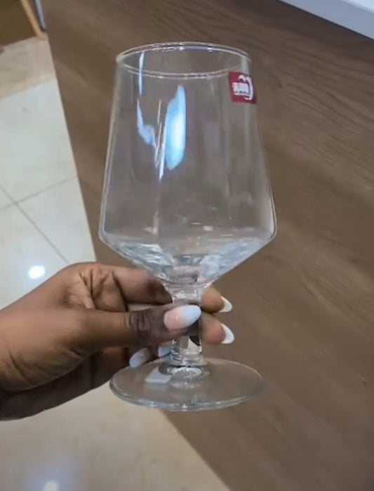 6pc wine glasses