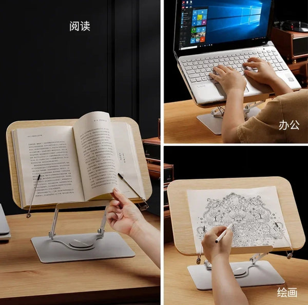 Adjustable book reading stand Laptop Table