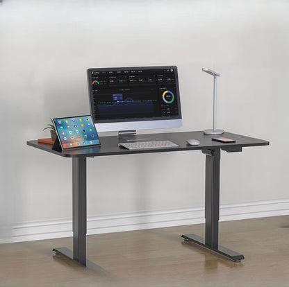 Electric adjustable height study table