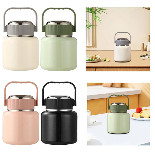 Portable Insulated thermal food flask