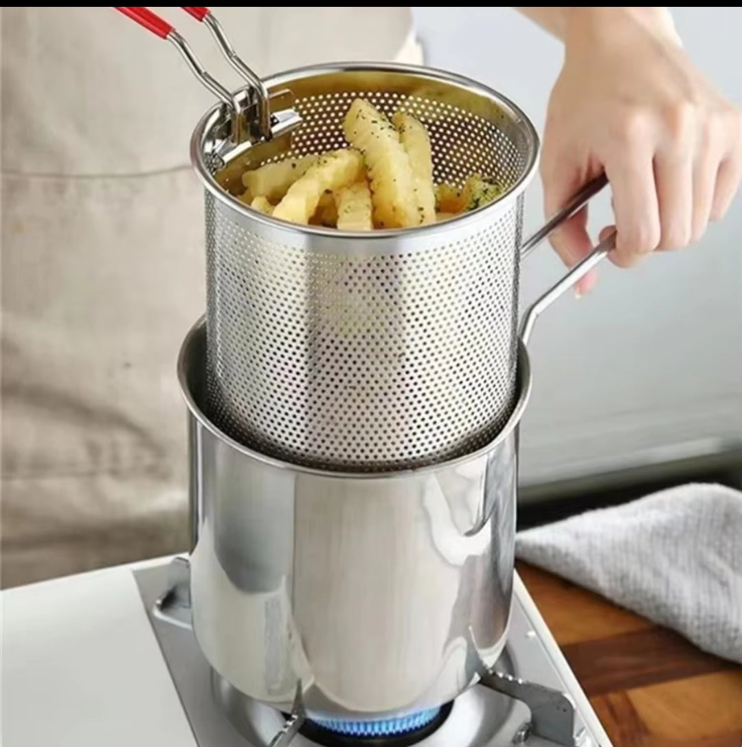 6 in 1 Deep Frying Pot BlackNov