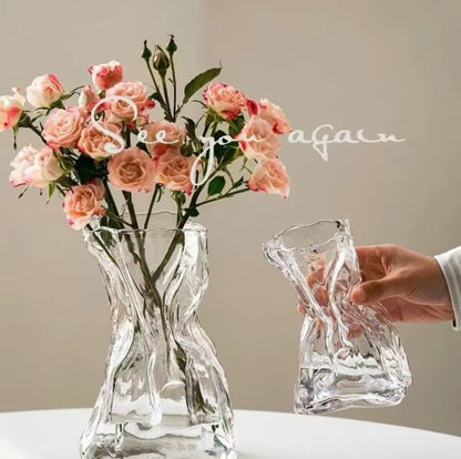 Glass vase