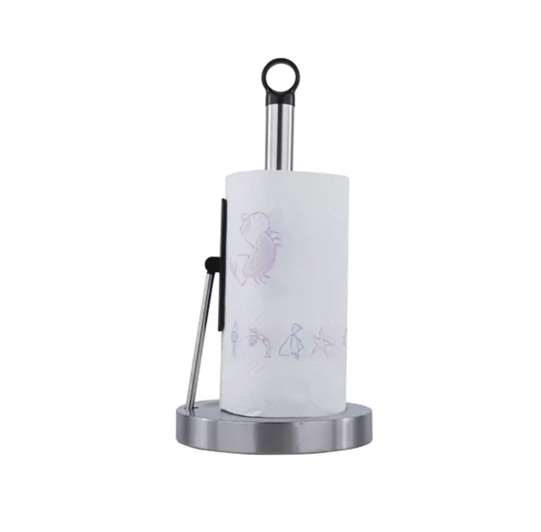 2 in 1 paper Stainless Steel kitchen paper towel holder