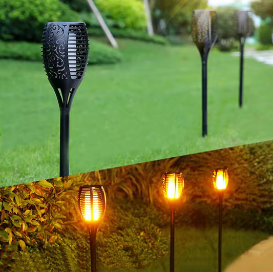 6 pieces LED solar lamps