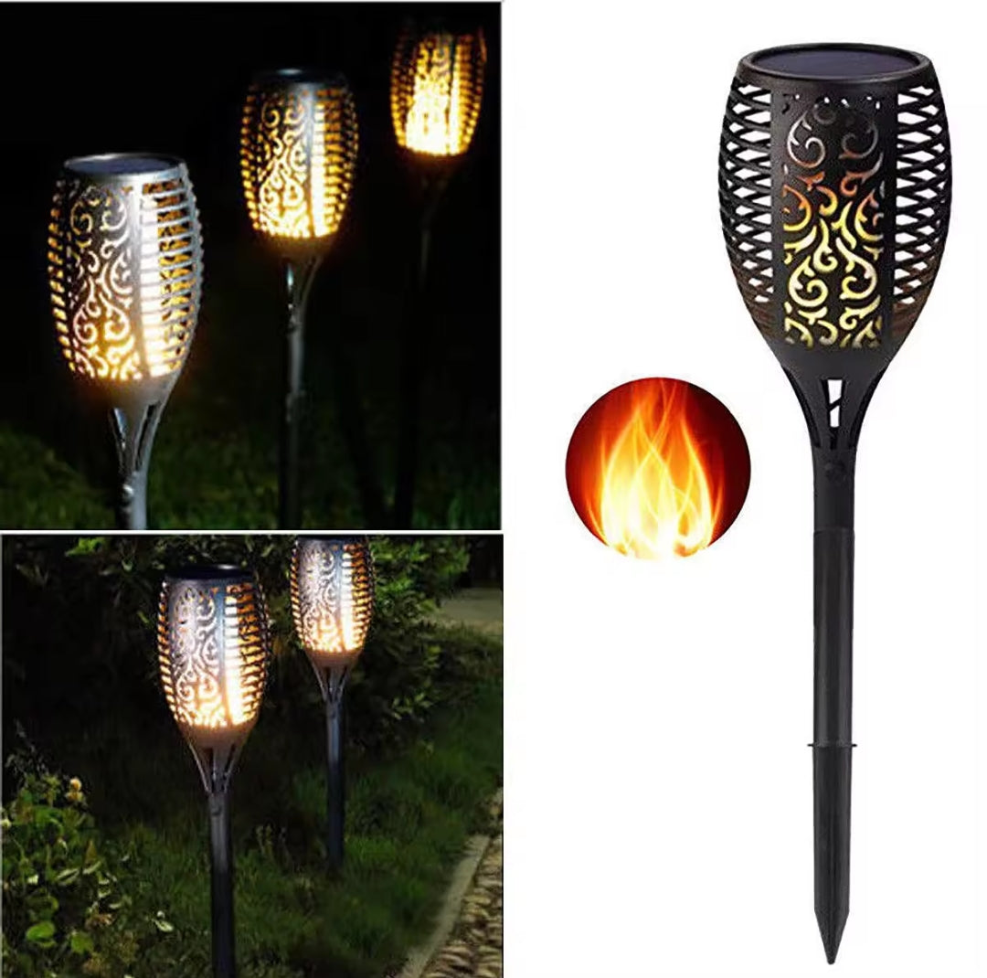 6 pieces LED solar lamps