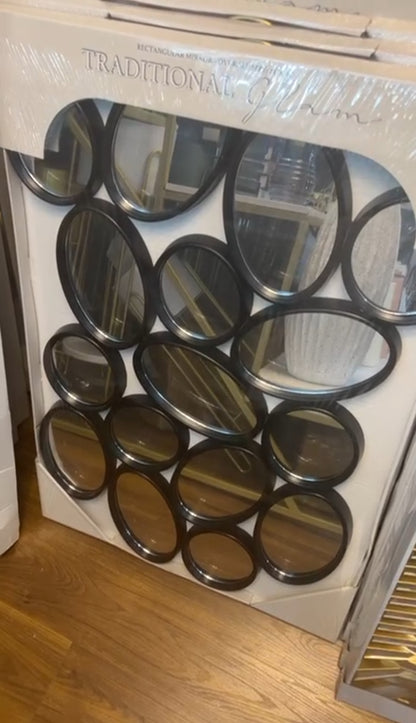 Wall hanging decor mirror 16pc