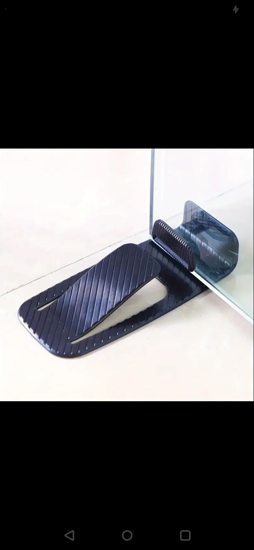 Heavy duty invisible door stopper