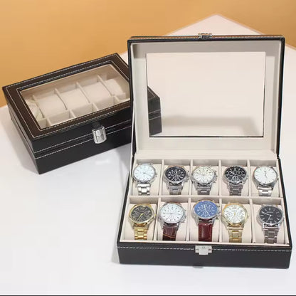 10 Slot watch case gift