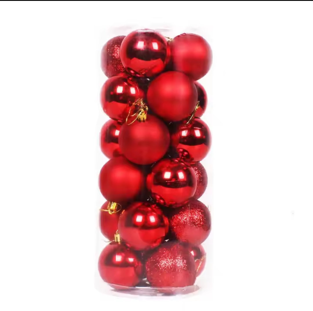 24Pcs Christmas Tree Decor Ball