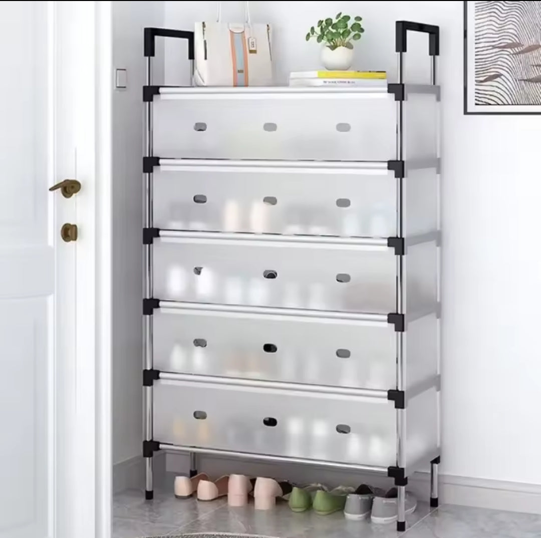 Dustproof Shoe Rack BlackNov