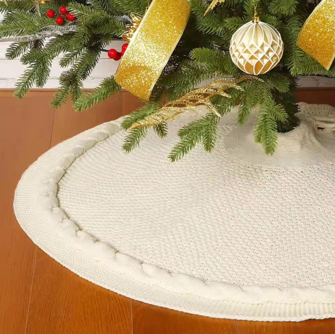 122cm Christmas Knitted Tree Skirt