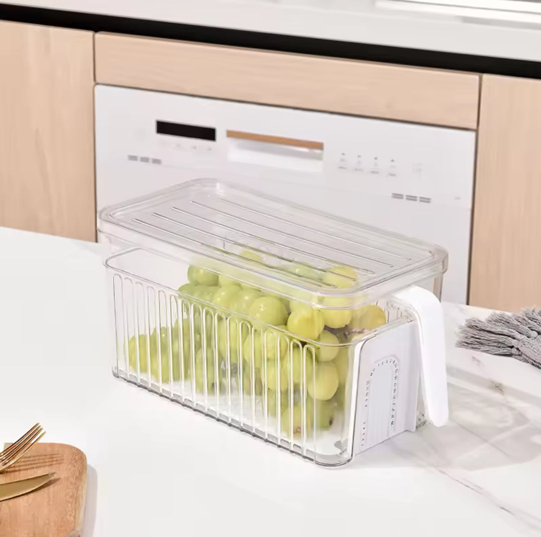 Acrylic food storage container