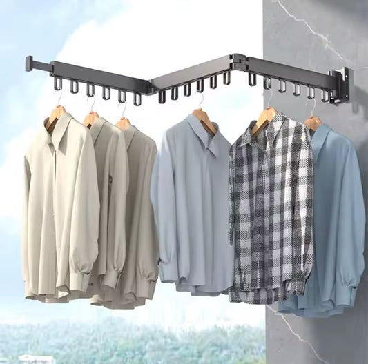 Retractable Balcony Clothes Hanger