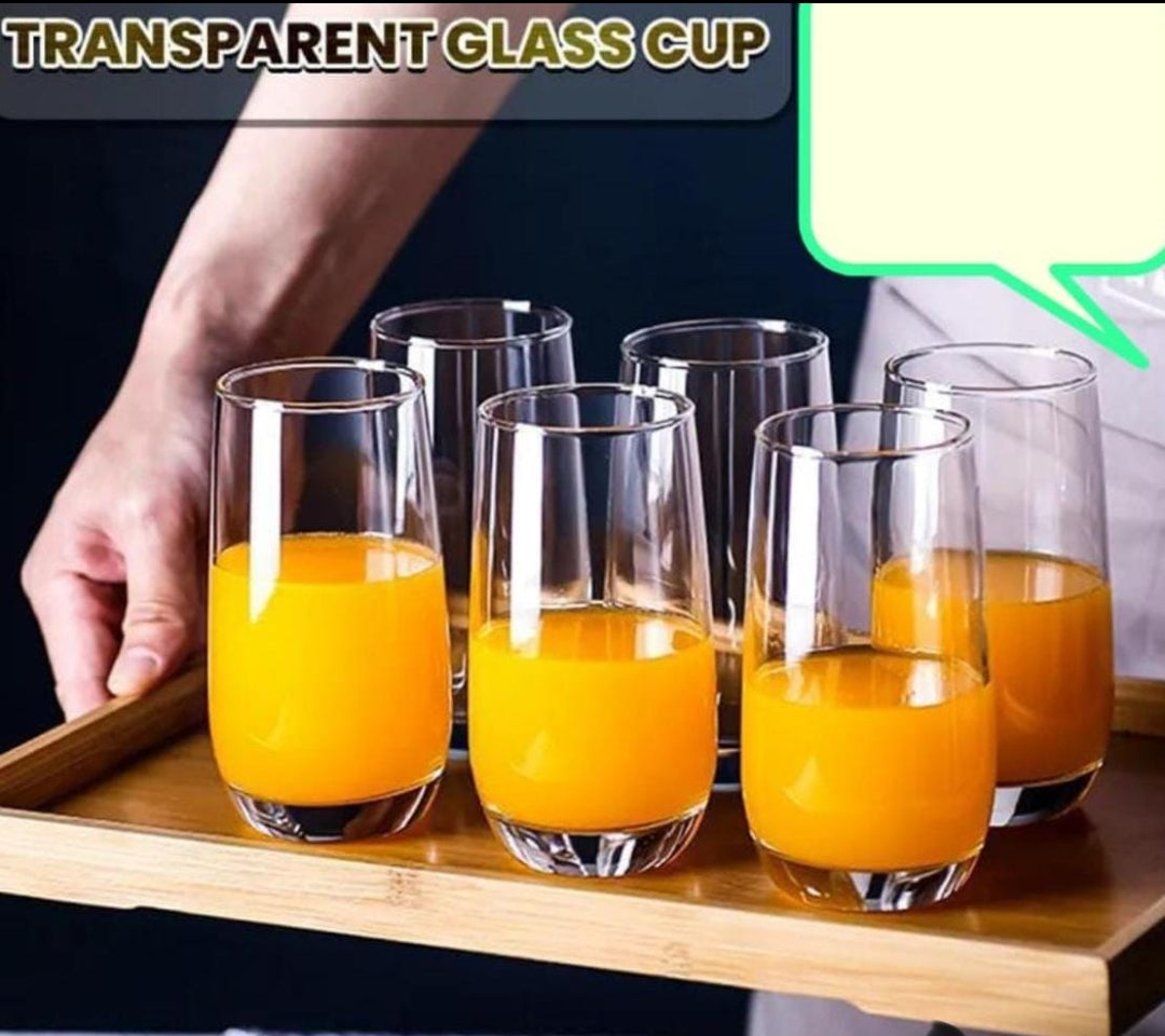 6Pc Juice Water Glasses