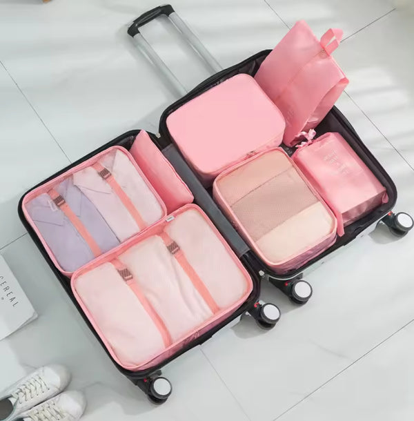 7pcs Luggage Travel Organizers
