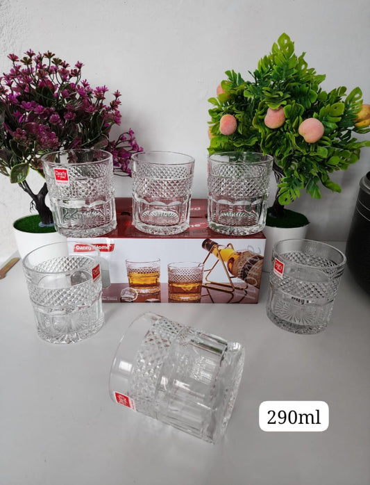6Pc Whiskey Glasses
