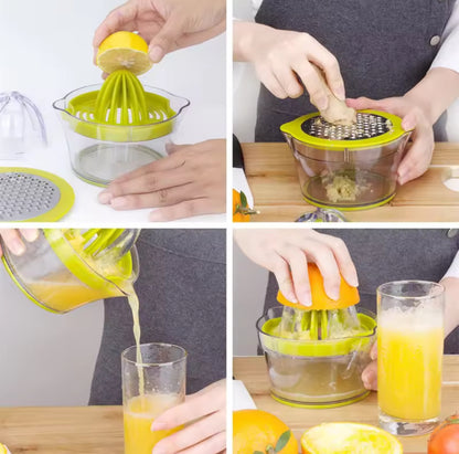 4 in 1 multifunctional juicer and grater